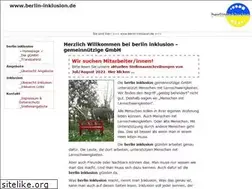 Sites similar to berlin-inklusion.de