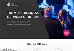 Sites similar to berlin-music-commission.de