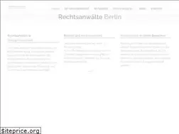Sites similar to berlin-rechtsanwalt.com