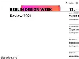 Sites similar to berlindesignweek.com