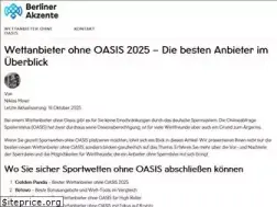 Sites similar to berliner-akzente.de