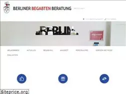 Sites similar to berliner-begabten-beratung.de