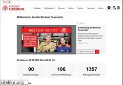Sites similar to berliner-feuerwehr.de