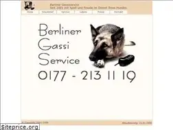 Sites similar to berliner-gassiservice.de
