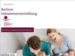 Sites similar to berliner-hebammenliste.de