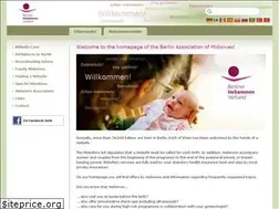 Sites similar to berliner-hebammenverband.de