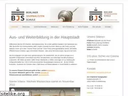 Sites similar to berliner-journalisten-schule.de