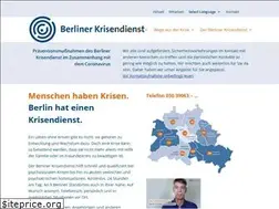 Sites similar to berliner-krisendienst.de
