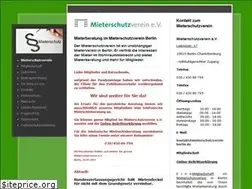 Sites similar to berliner-mieterschutzverein.de