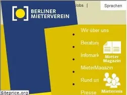 Sites similar to berliner-mieterverein.de