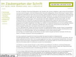 Sites similar to berliner-sammlung-kalligraphie.de