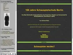 Sites similar to berliner-schauspielschule.de