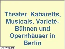 Sites similar to berliner-theater.info