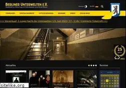 Sites similar to berliner-unterwelten.de