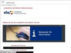 Sites similar to berliner-vhs.de