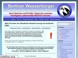 Sites similar to berliner-wasserbuerger.de