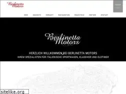 Sites similar to berlinetta-motors.de