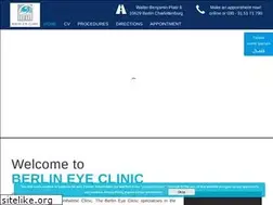 Sites similar to berlineyeclinic.com