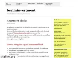 Sites similar to berlininvestment.com