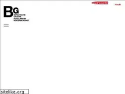 Sites similar to berlinische-galerie.de