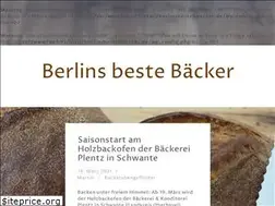 Sites similar to berlinsbestebaecker.de