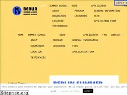 Sites similar to berlinsummerschool.de