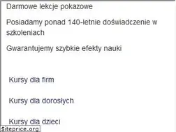Sites similar to berlitz.pl