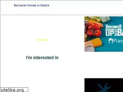 Sites similar to bernardihondanatick.com