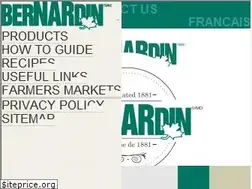 Sites similar to bernardin.ca
