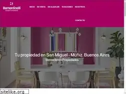 Sites similar to bernardinelliprop.com.ar