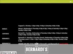 Sites similar to bernardirestaurants.com