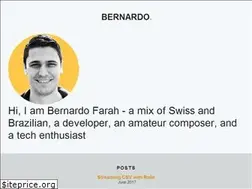 Sites similar to bernardo.me