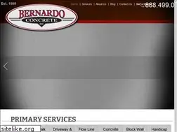 Sites similar to bernardoconcrete.com