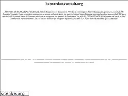 Sites similar to bernardoneustadt.org