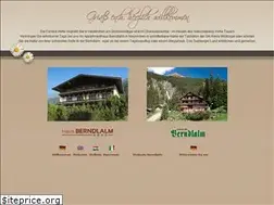 Sites similar to berndlalm.at