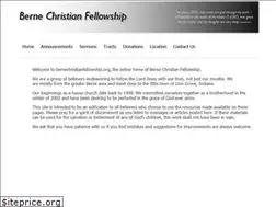 Sites similar to bernechristianfellowship.org