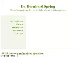 Sites similar to bernhard-spring.de