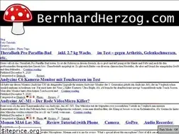 Sites similar to bernhardherzog.com