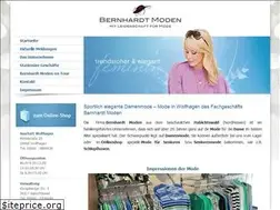 Sites similar to bernhardtmoden.de