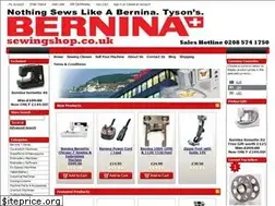 Sites similar to berninasewingshop.com