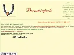 Sites similar to bernsteinperle.de