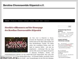 Sites similar to berolinachor.de
