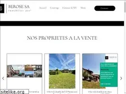 Sites similar to berose-sa.ch