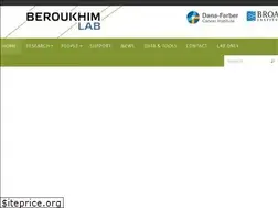 Sites similar to beroukhimlab.org