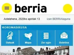Sites similar to berria.info