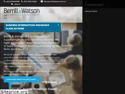 Sites similar to berrillwatson.com.au