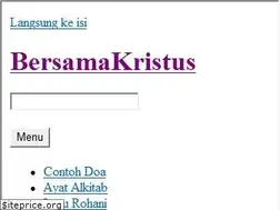 Sites similar to bersamakristus.org