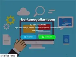 Sites similar to bertanogullari.com