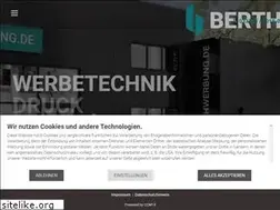 Sites similar to berth-werbung.de