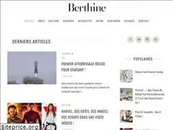 Sites similar to berthine.fr